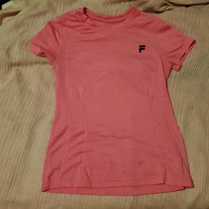 Pink Fils Athletic Top Kids | Short sleeve | sz 16